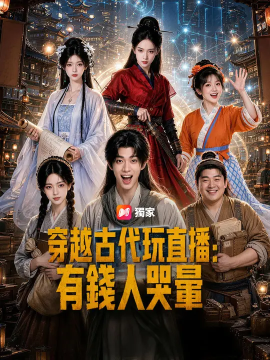 Poster 穿越古代玩直播，有錢人哭暈