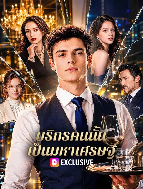 Poster (พากย์เสียง) บริกรคนนั้น เป็นมหาเศรษฐี