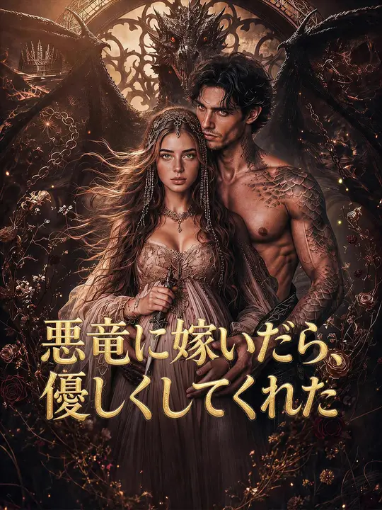 Poster 悪竜に嫁いだら、優しくしてくれた