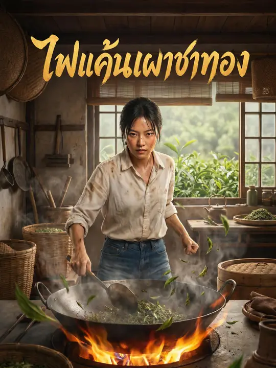 Poster ไฟแค้นเผาชาทอง