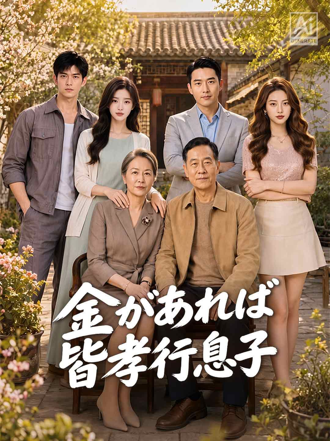 Poster 金があれば皆孝行息子