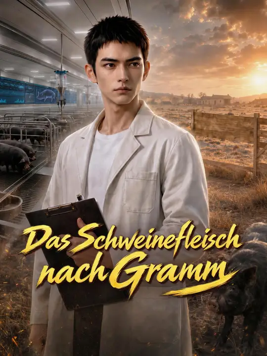 Das Schweinefleisch nach Gramm