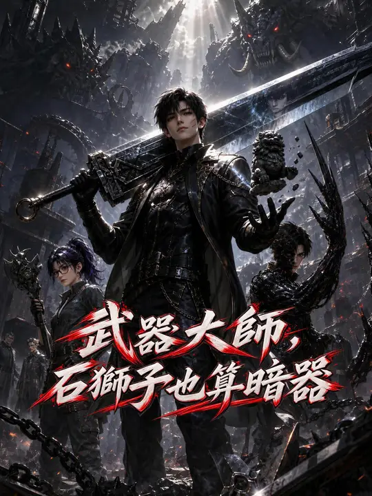 Poster 武器大師，石獅子也算暗器