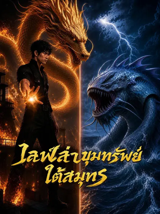 Poster ไลฟ์ล่าขุมทรัพย์ใต้สมุทร