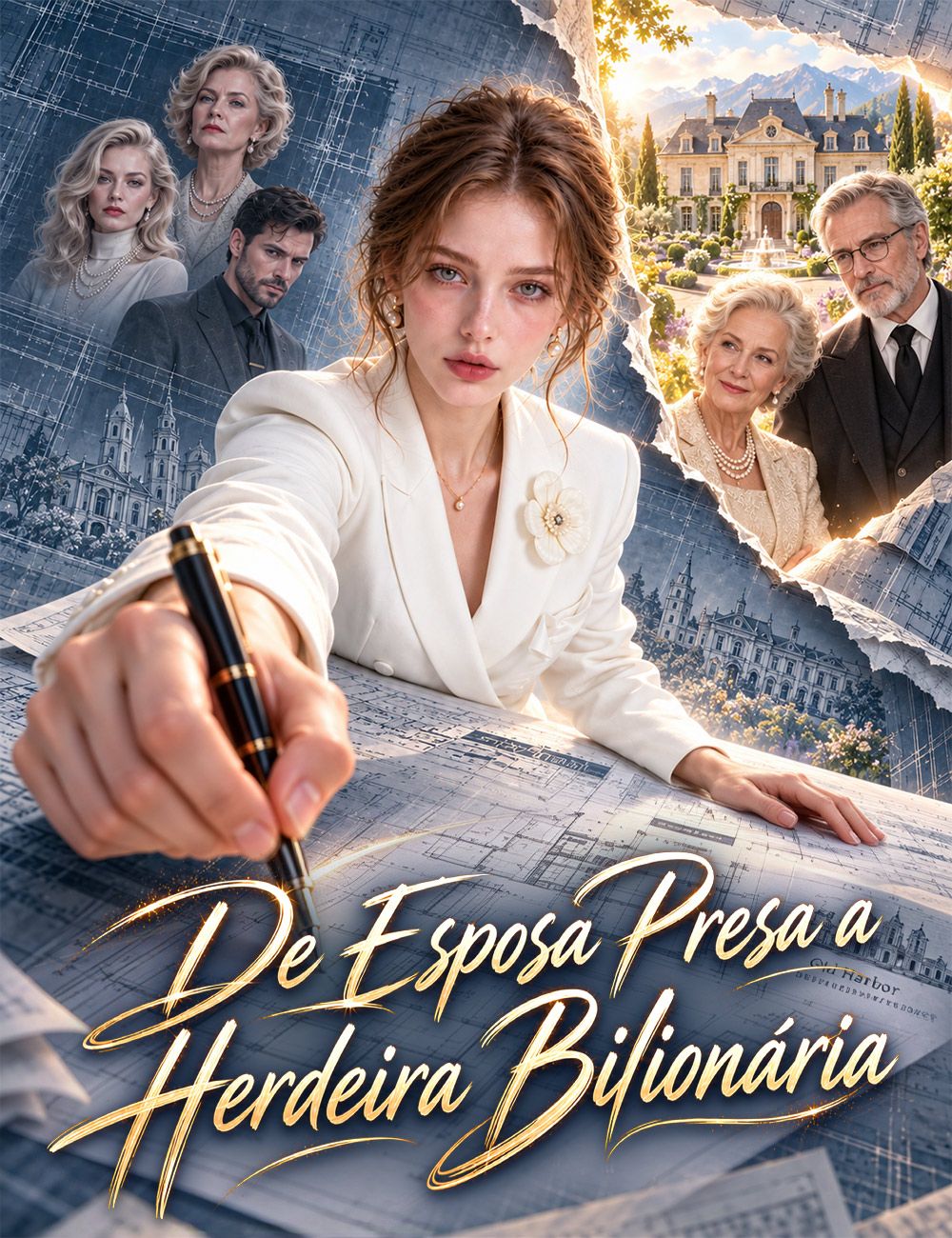 De Esposa Presa a Herdeira Bilionária[dublado]