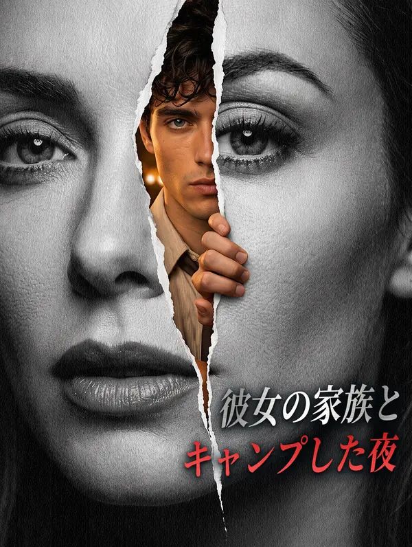 彼女の家族とキャンプした夜