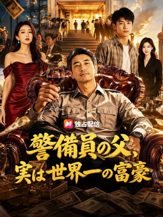 Poster 警備員の父、実は世界一の富豪