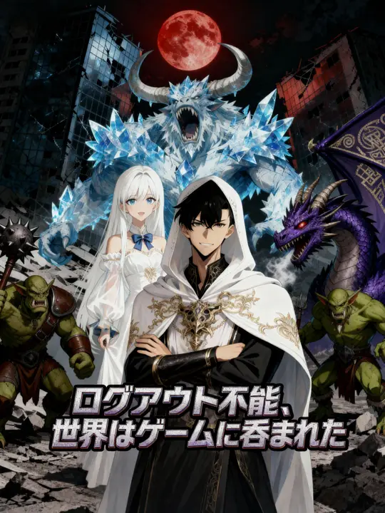 Poster ログアウト不能、世界はゲームに呑まれた