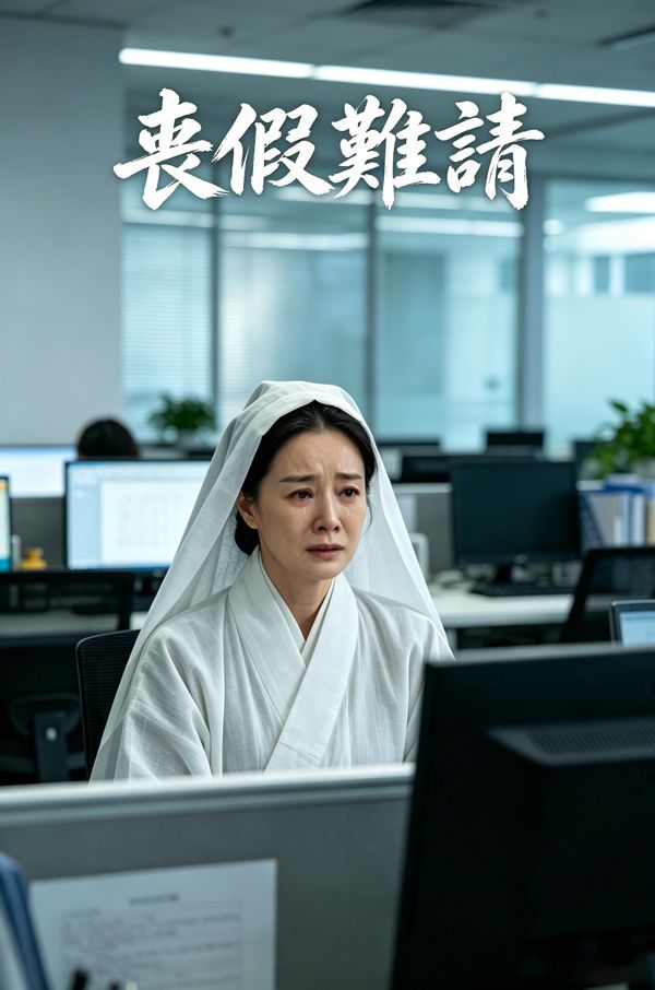 Poster 喪假難請