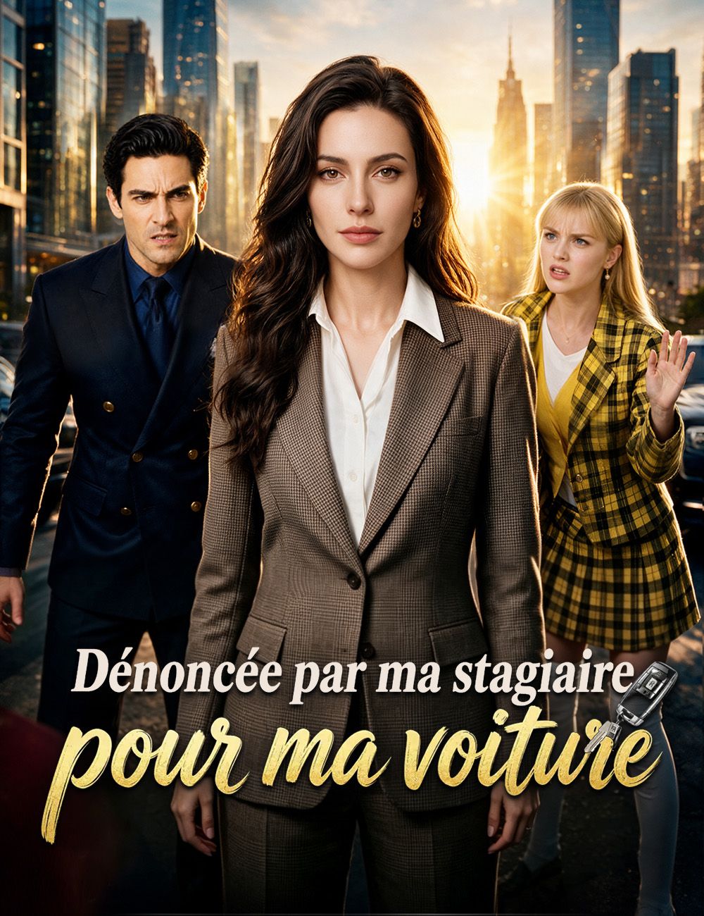 Dénoncée par ma stagiaire pour ma voiture (doublage)