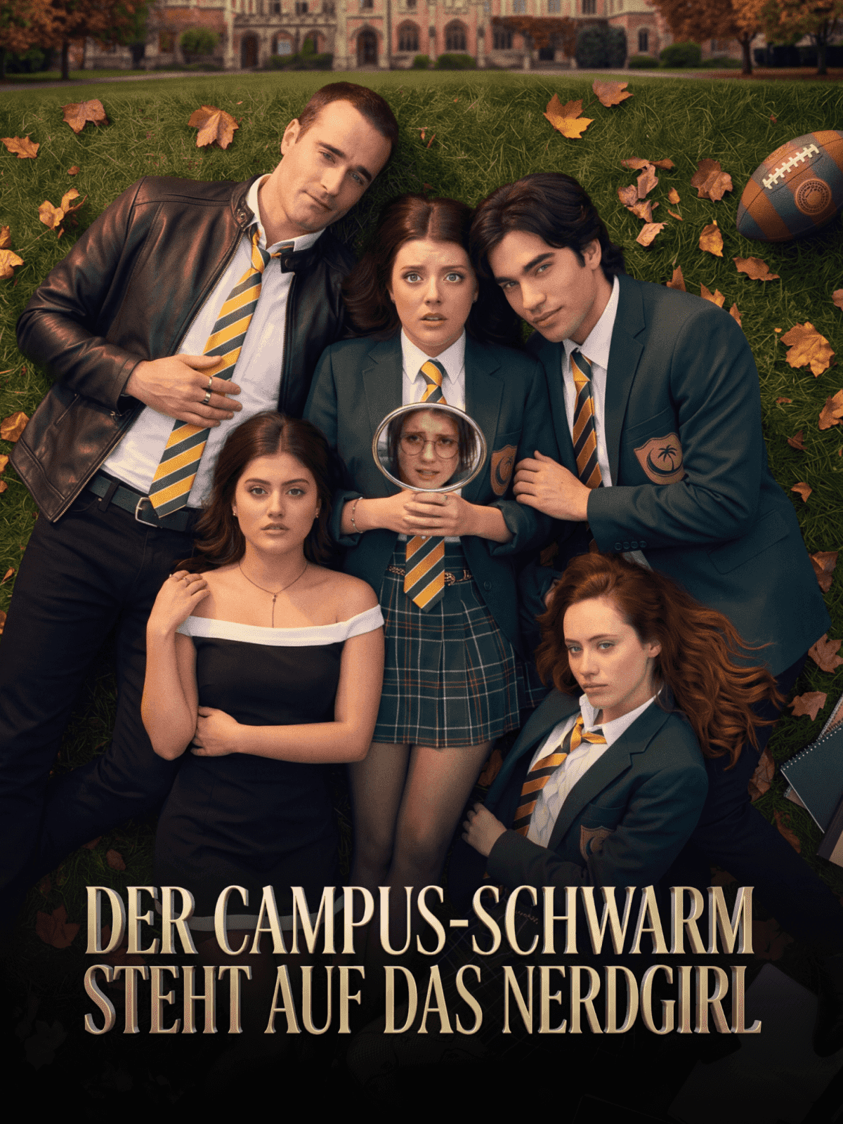 Der Campus-Schwarm steht auf das Nerdgirl