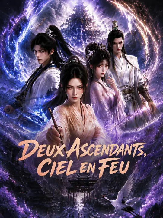 DEUX ASCENDANTS, CIEL EN FEU