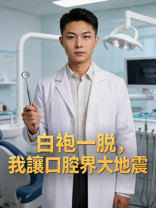 白袍一脫，我讓口腔界大地震