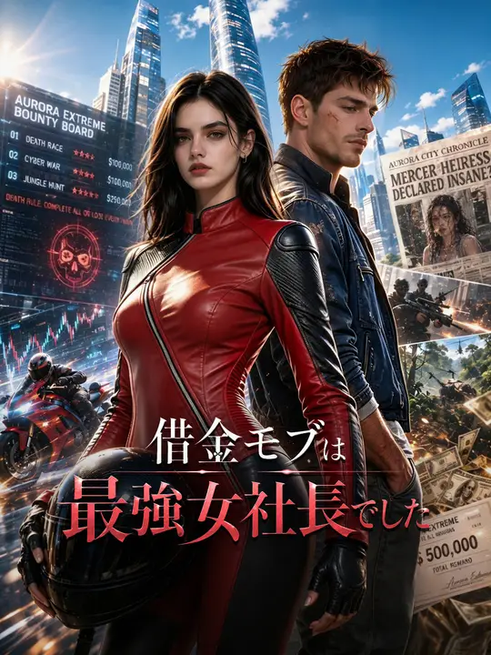 Poster 借金モブは最強女社長でした