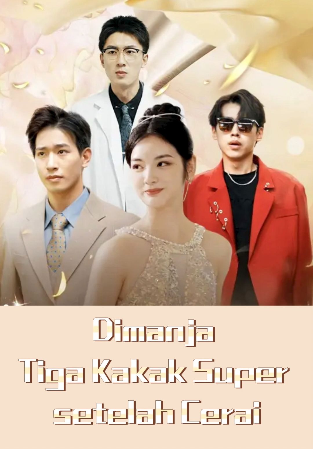 Dimanja Tiga Kakak Super setelah Cerai