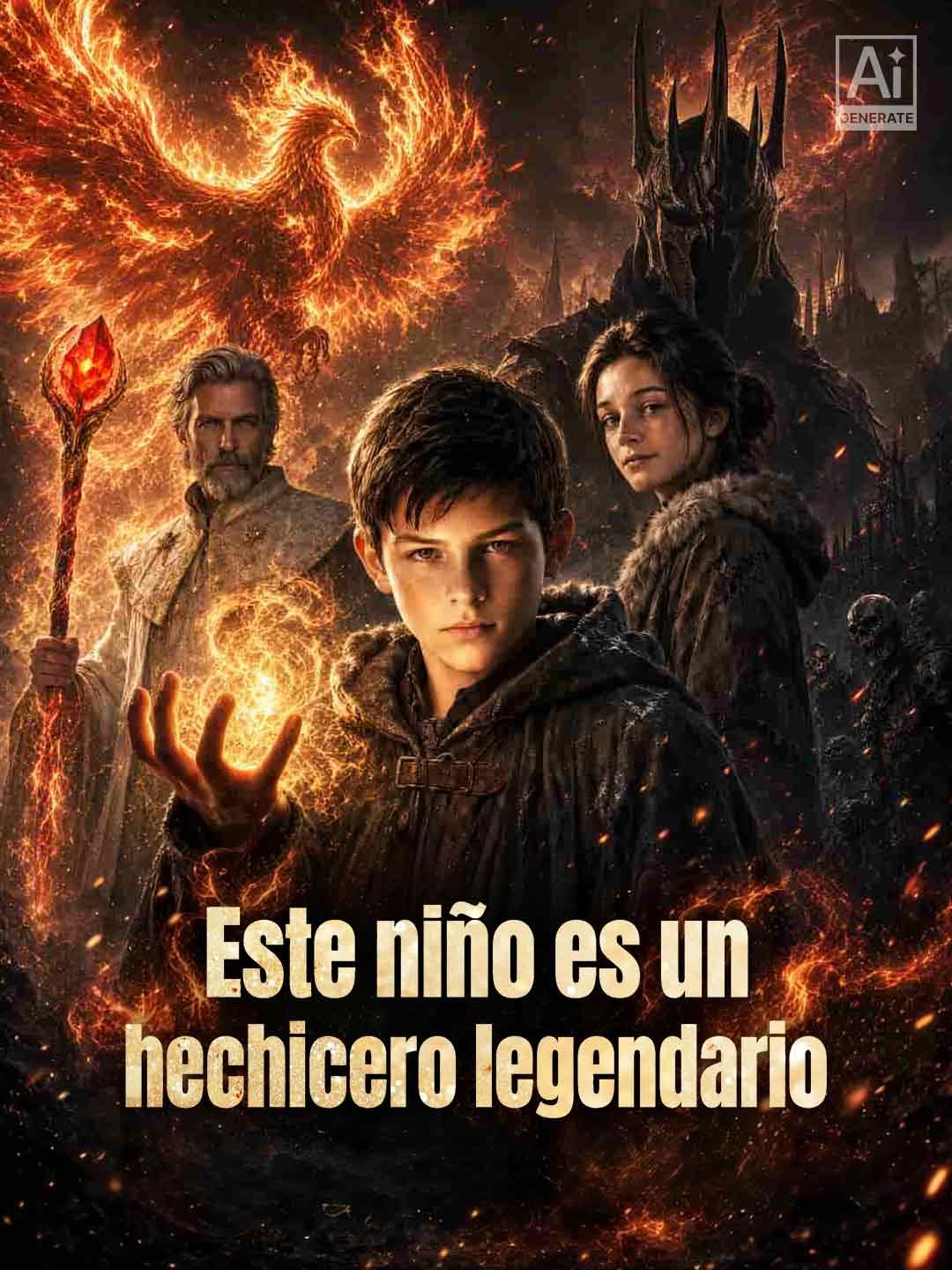 (Doblado) Este niño es un hechicero legendario