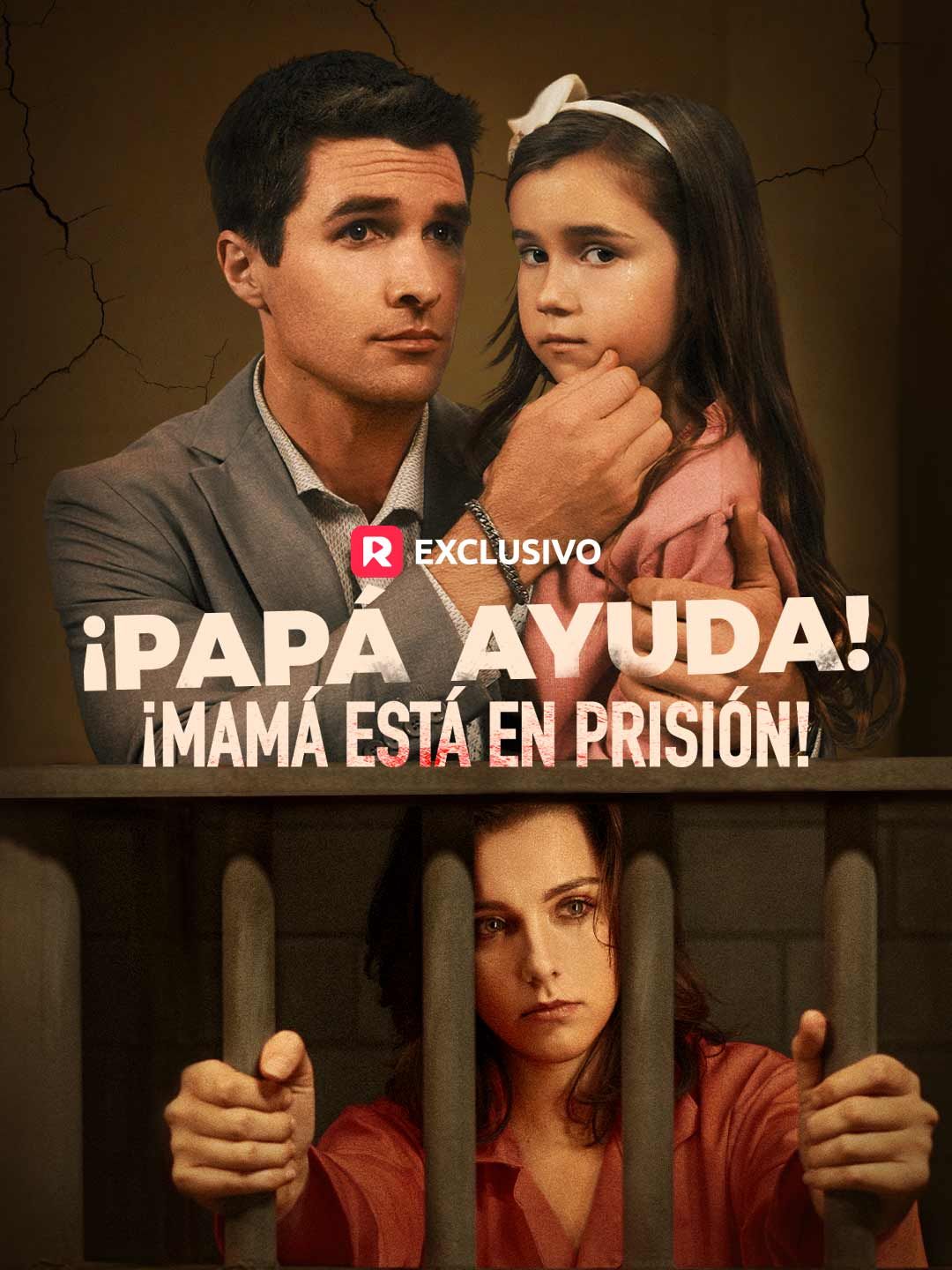 [doblado] ¡Papá, ayuda! ¡Mamá está en prisión!