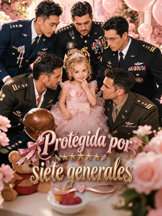(Doblado) Protegida por siete generales