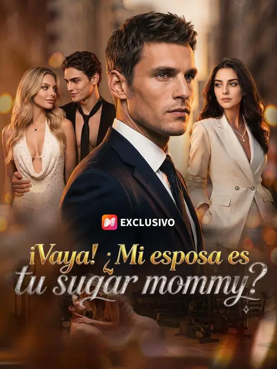(Doblado) ¡Vaya! ¿Mi esposa es tu sugar mommy?