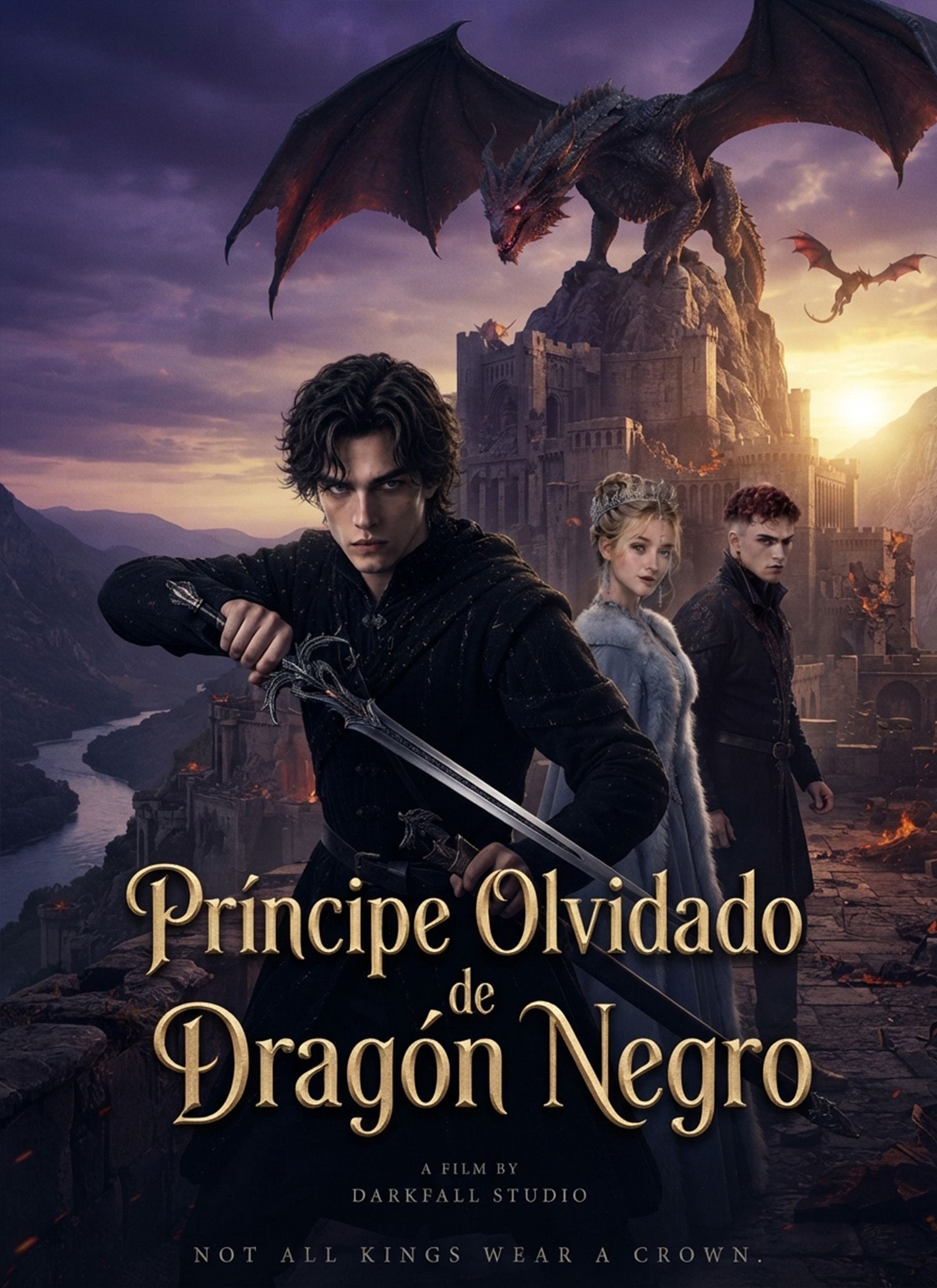 [Doblado]Príncipe Olvidado de Dragón Negro