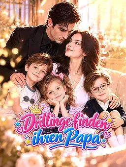 Drillinge finden ihren Papa