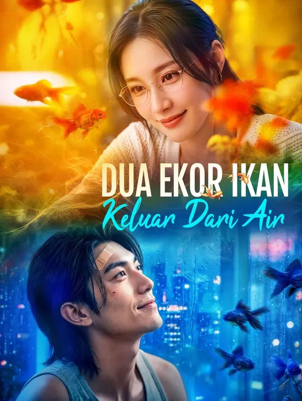 Dua Ekor Ikan Keluar Dari Air