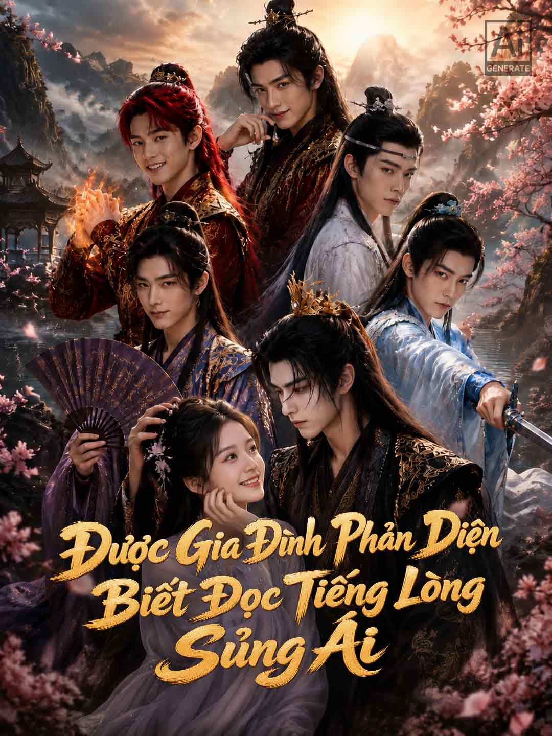 Được Gia Đình Phản Diện Biết Đọc Tiếng Lòng Sủng Ái