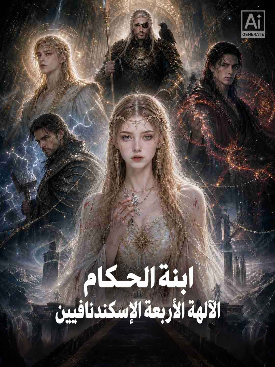 ابنة الحكام الآلهة الأربعة الإسكندنافيين