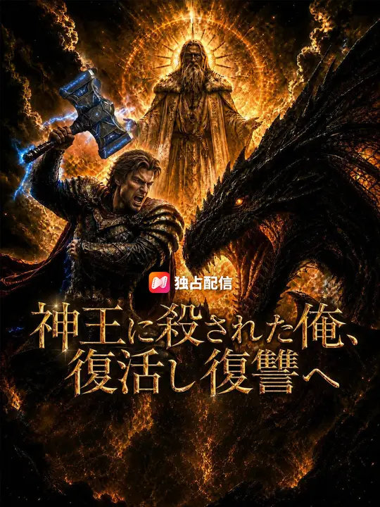 Poster 神王に殺された俺、復活し復讐へ