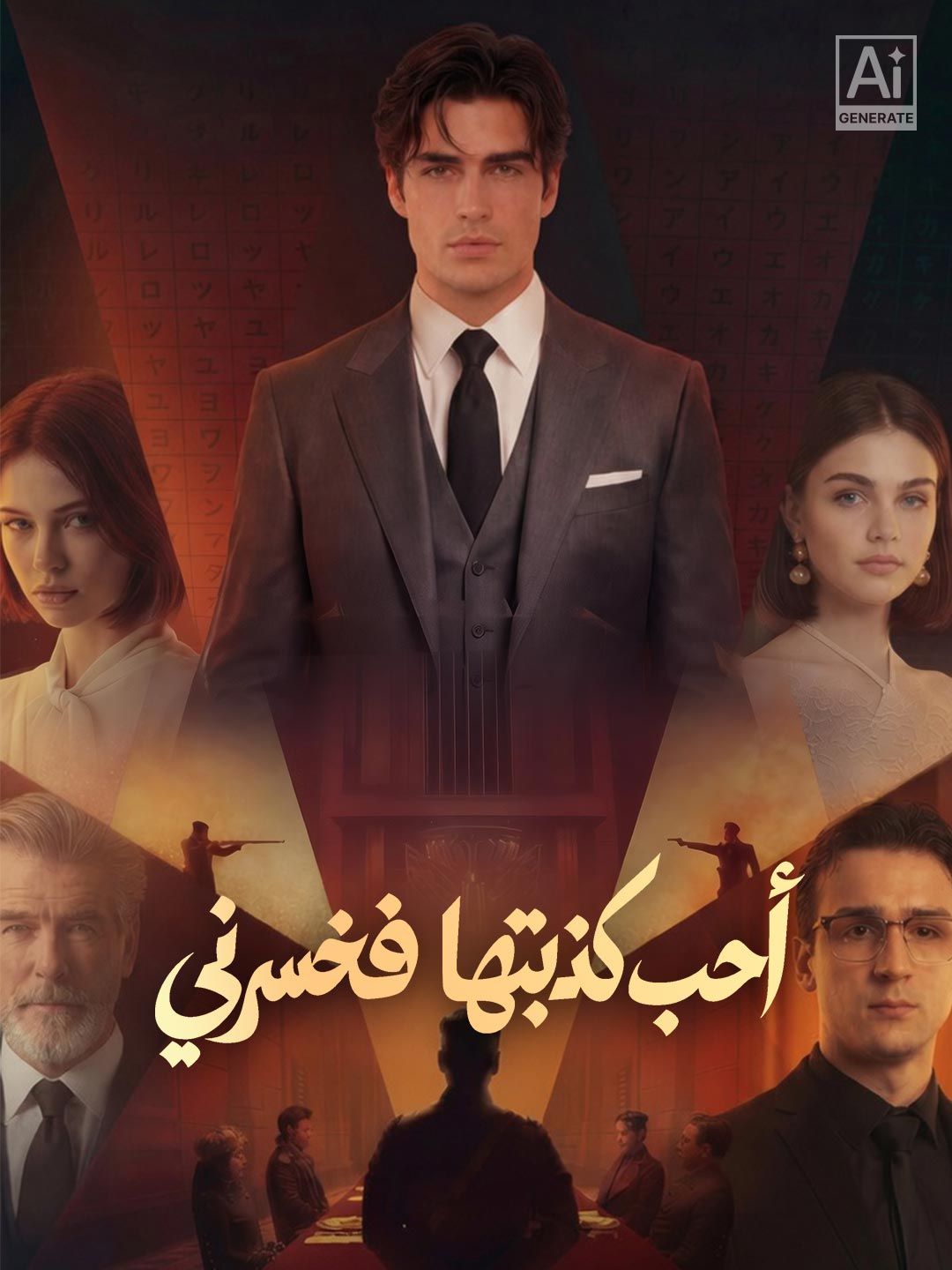Poster أحب كذبتها فخسرني