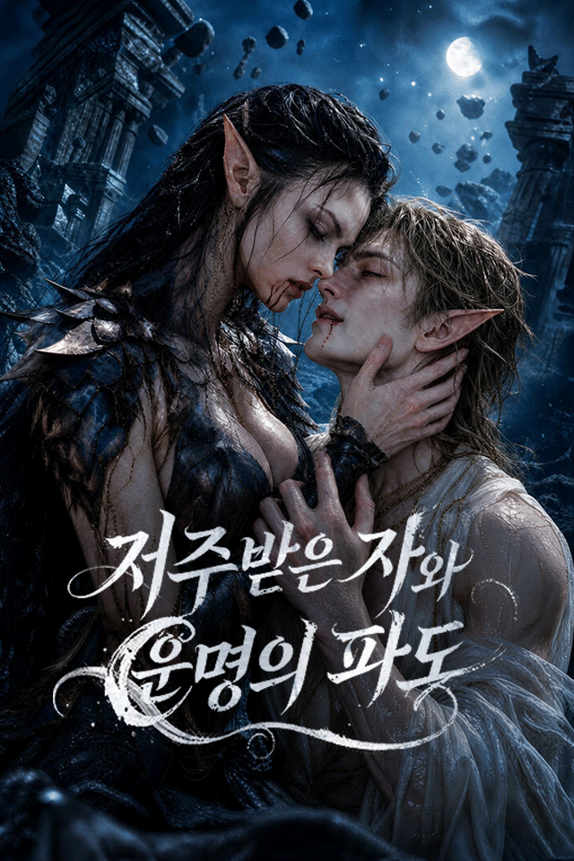 Poster 저주받은 자와 운명의 파도