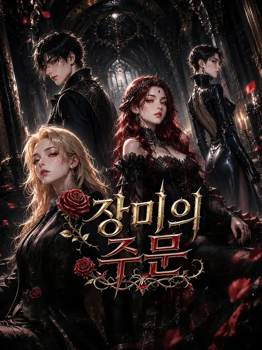 Poster 장미의 주문