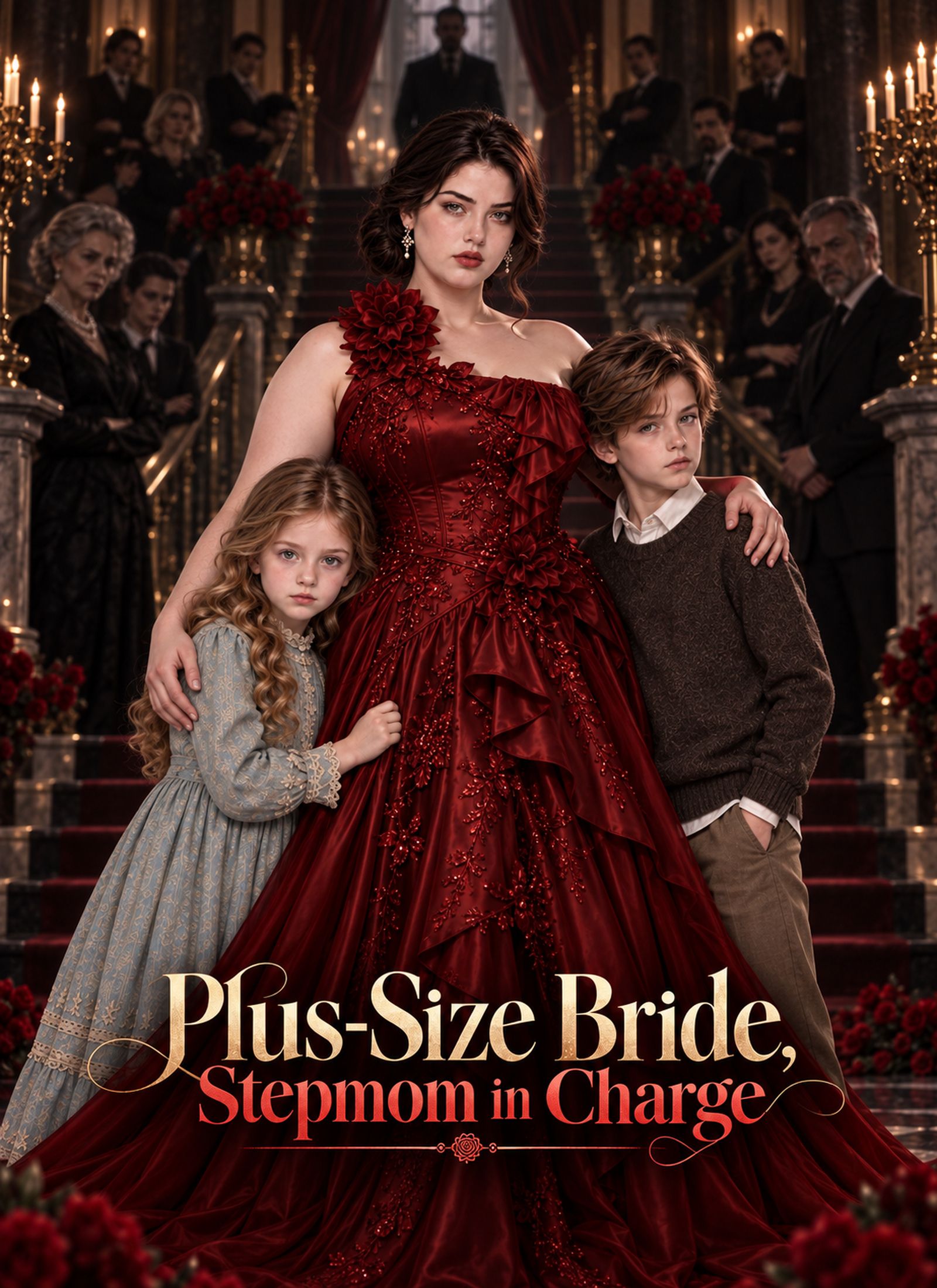 Plus-Size Bride, Stepmom in Charge
