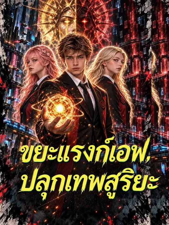 Poster ขยะแรงก์เอฟปลุกเทพสุริยะ