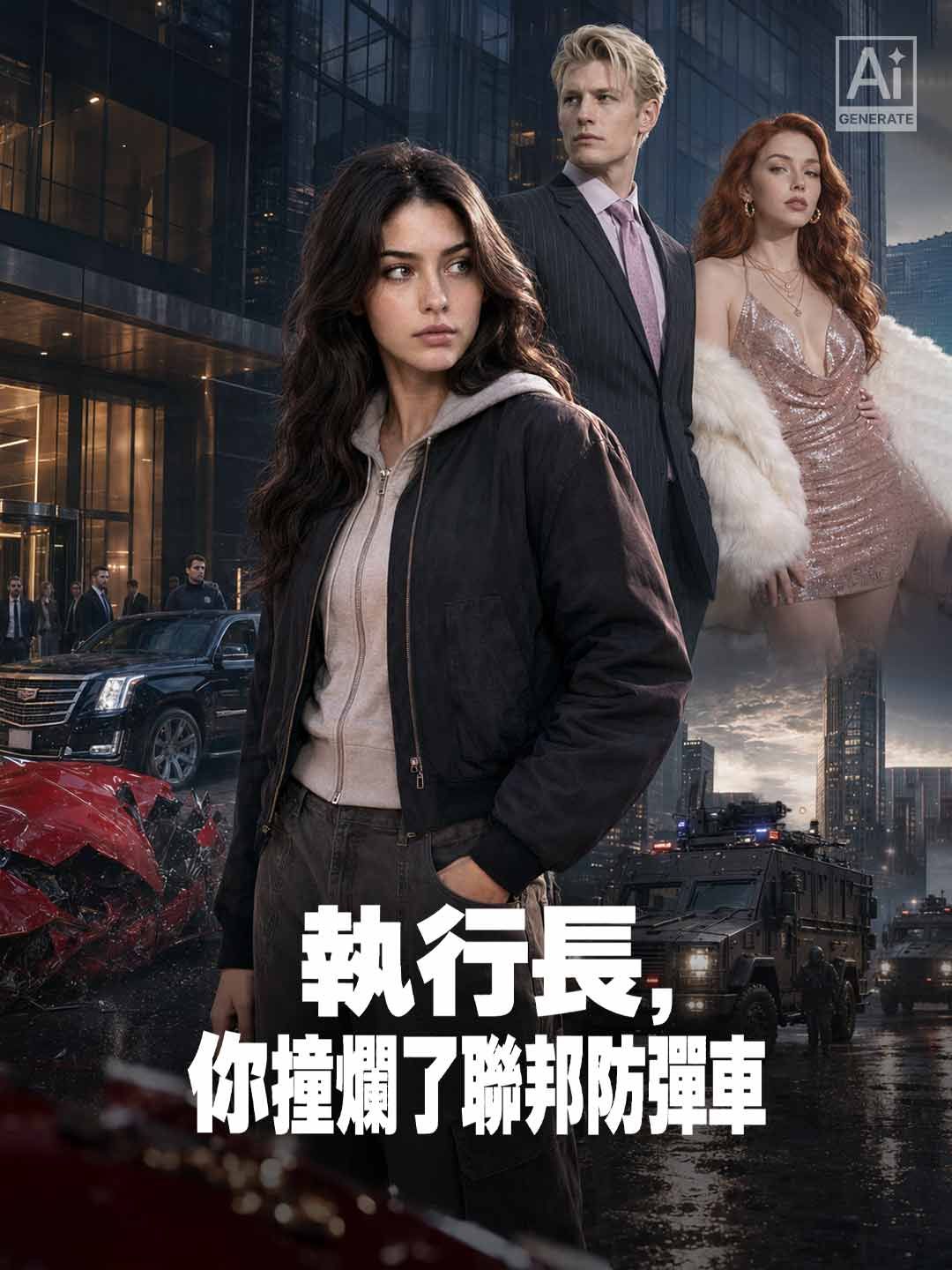 Poster 執行長，你撞爛了聯邦防彈車