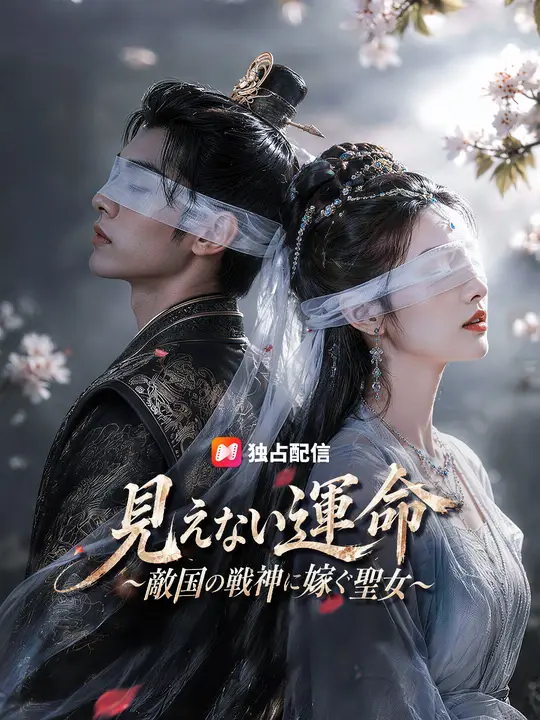 Poster 見えない運命～敵国の戦神に嫁ぐ聖女～