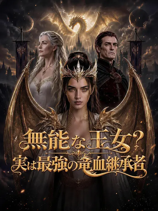 Poster 無能な王女？実は最強の竜血継承者