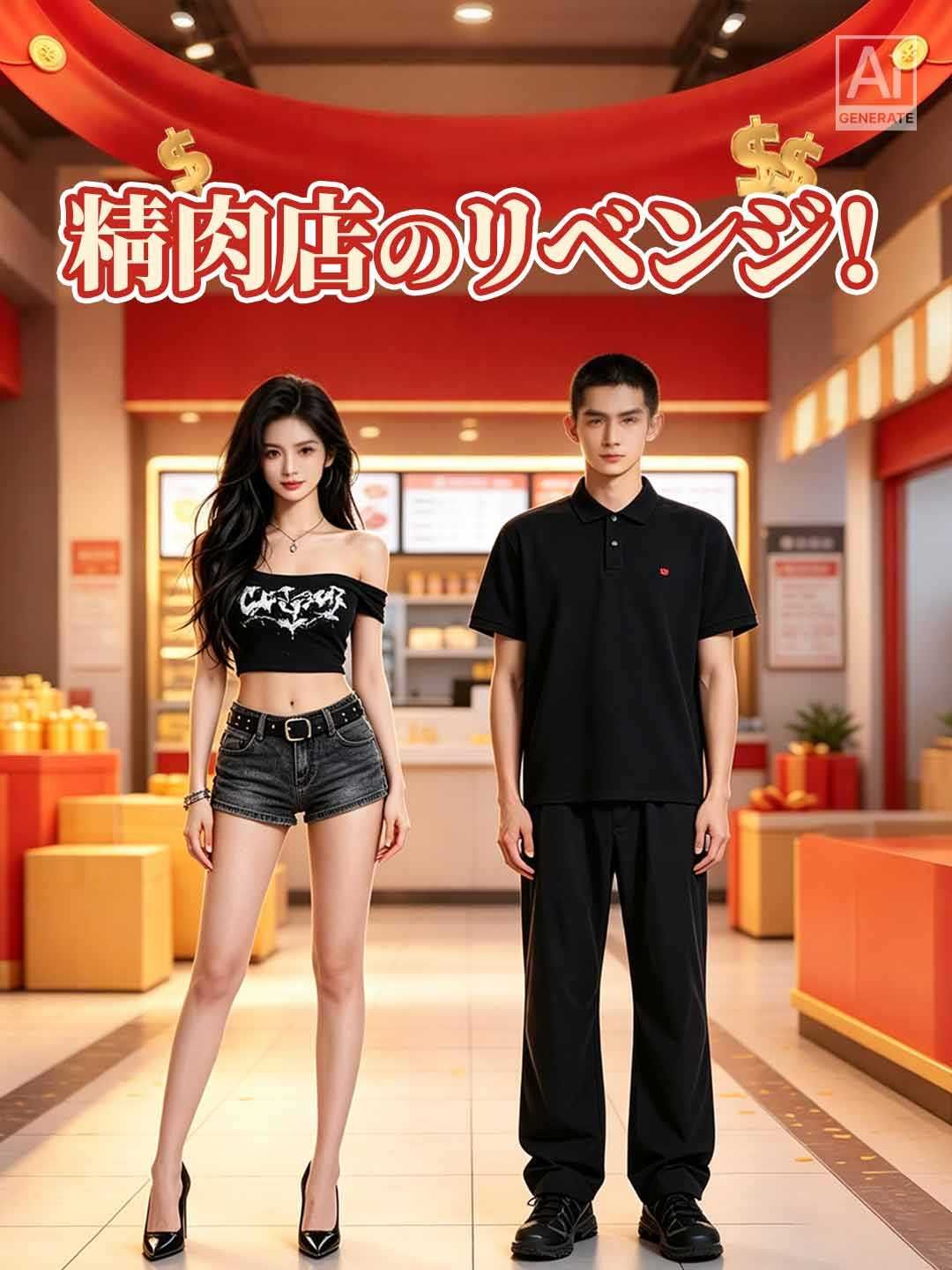 Poster 従兄に裏切られ、精肉店を開いて大成功