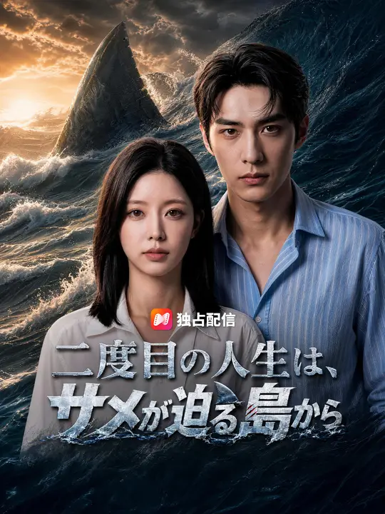Poster 二度目の人生は、サメが迫る島から