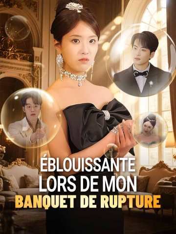 Éblouissante lors de mon banquet de rupture