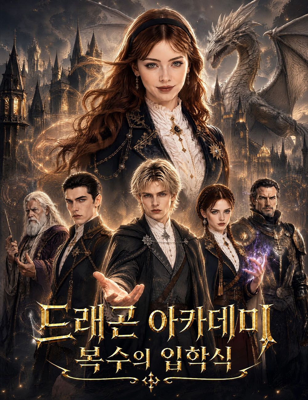 Poster 드래곤 아카데미, 복수의 입학식