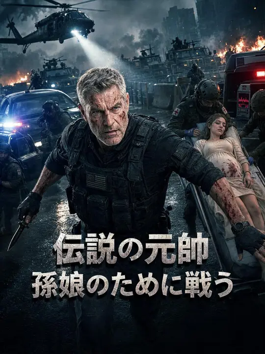 Poster 伝説の元帥、孫娘のために戦う