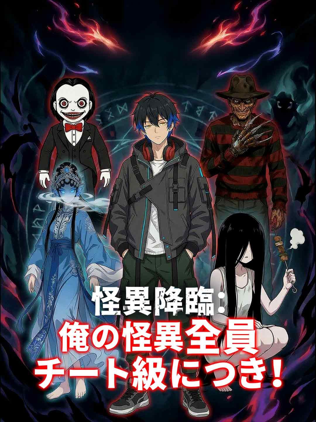 Poster 怪異降臨：俺の怪異全員チート級につき！