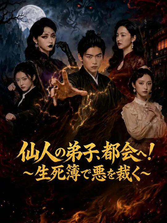 Poster 仙人の弟子、都会へ！～生死簿で悪を裁く～