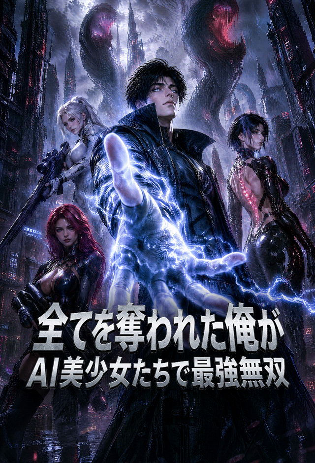 Poster 全てを奪われた俺がAI美少女たちで最強無双