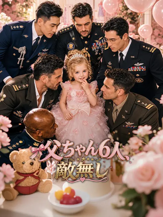 Poster 父ちゃん６人、敵無し