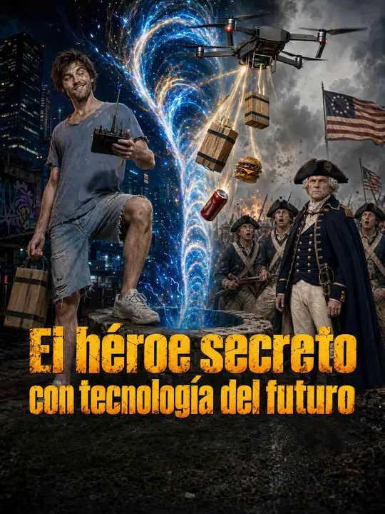 El héroe secreto con tecnología del futuro​