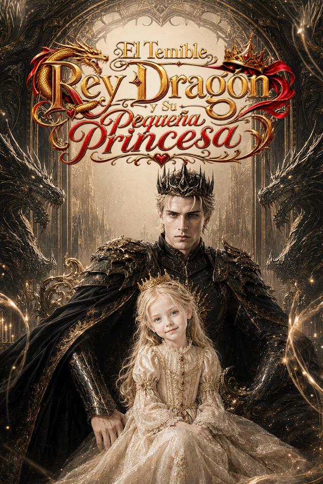 El Temible Rey Dragón y Su Pequeña Princesa