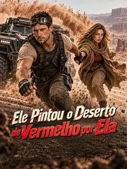 Ele Pintou o Deserto de Vermelho por Ela