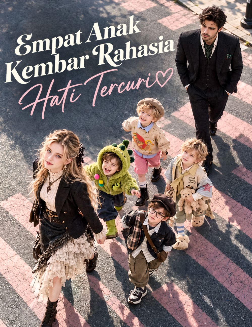 Empat Anak Kembar Rahasia, Hati Tercuri(Dubbing)
